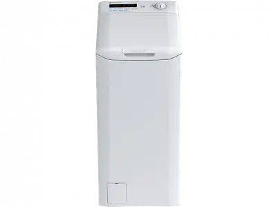 Lavadora carga superior - Candy Smart CSTG282D2/1-S, 8 kg, 1200 rpm, 16 programas, Touch, Mix Power System+, Blanco