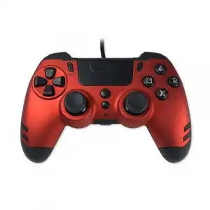 Mando Steelplay Rojo Rubí PS4