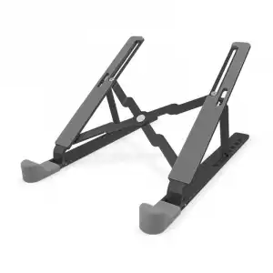 1Life Base de Alumínio para Portátil hasta 17.3" Negro