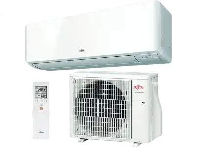 Aire acondicionado - Fujitsu ASY25UI-KMCC, Split 1x1, 2150 fg/h, Inverter, Bomba de calor, Blanco