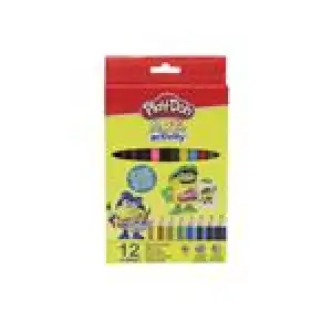Caja Play-Doh 12 lápices de colores jumbo