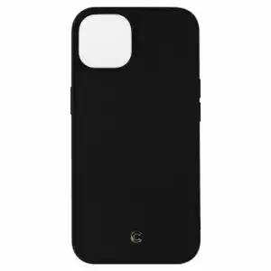 Funda Iphone 13 Silicona Resistente Cuero Ecológico Cyrill Spigen Negro