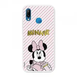 Funda Oficial Disney Minnie, Gold Balloon Huawei P20 Lite