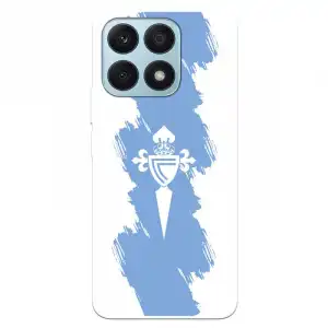 Funda Para Honor X8a Del Rc Celta Escudo Trazo Azul - Licencia Oficial Rc Celta
