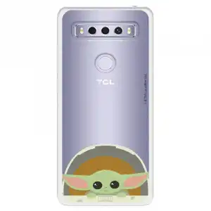 Funda Para Tcl 10 Se Oficial De Star Wars Baby Yoda Sonrisas - The Mandalorian