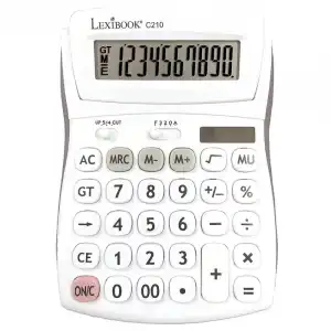 Lexibook Calculadora 10 Números Blanca