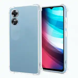 Ociodual Funda con Esquinas Reforzadas Transparente para Oppo A17