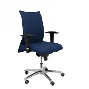 Piqueras y Crespo Albacete Sillón Confidente Bali con Espuma Viscoelástica Azul Marino