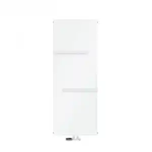 Radiador De Baño 1600x604 Mm Blanco Con Juego De Conexión A La Pared Ml-design