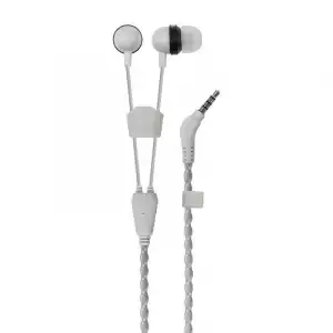 Wraps Auriculares Talk Flint Tela Trenzada Gris