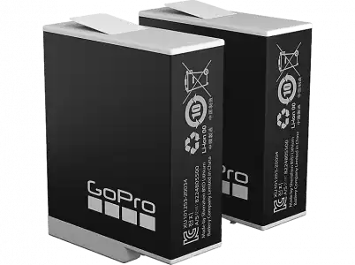 Batería cámara - GoPro Enduro Battery 2 Pack (Hero 9/10/11), Unidades, Negro