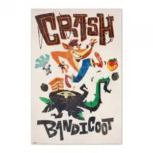 Erik Maxi Póster Crash Bandicoot Adventures 91.5x61 cm