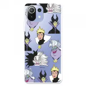 Funda Oficial de Disney Villanas Patrón para Xiaomi Mi 11 Lite