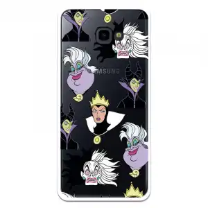 Funda Para Samsung Galaxy J4 Plus Oficial De Disney Villanas Patrón - Villanas Disney