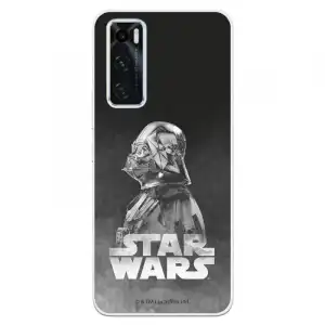 Funda Para Vivo Y70 Oficial De Star Wars Darth Vader Fondo Negro - Star Wars