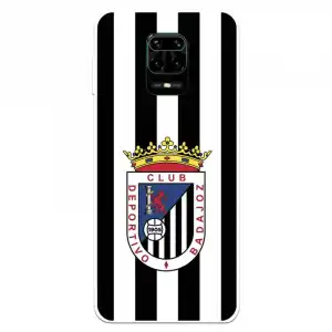 Funda Para Xiaomi Redmi Note 9s Del Badajoz Escudo Blanquinegro - Licencia Oficial Club Deportivo Badajoz