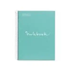 Libreta Miquelrius A4 80 hojas Cuadriculada Emotions Craft Azul cielo