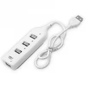 OcioDual Hub 4 Puertos USB 2.0 Blanco