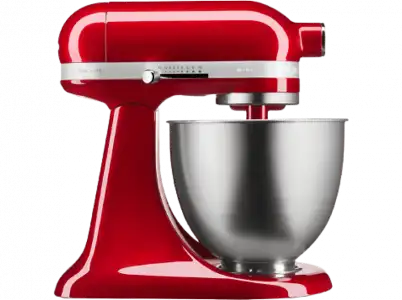 Robot de cocina - KitchenAid 5KSM3311XECA, 250 W, 3.3 l, 3 Funciones, 10 Velocidades, Rojo