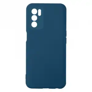 Avizar Funda de Silicona Flexible Acabado Tacto Suave Azul para Oppo A16/A16s/A54s