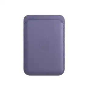 Cartera de piel con MagSafe Lavanda para iPhone 13