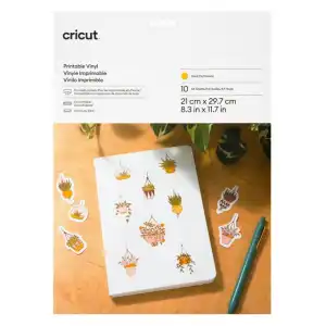Cricut - Vinilo Imprimible Oro A4 10 Hojas Para Joy Xtra