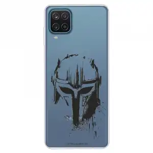 Funda Oficial Star Wars Mando Casco The Mandalorian para Samsung Galaxy A12