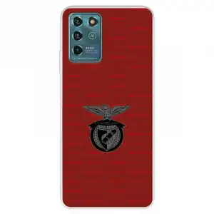 Funda Para Zte Blade V30 Vita Del Escudo Fondo Granate - Licencia Oficial Benfica