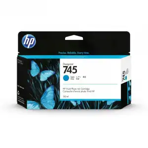 HP 745 Cartucho de Tinta Original Cian