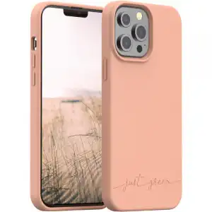 Just Green Funda Biodegradable Arena para iPhone 13 Pro