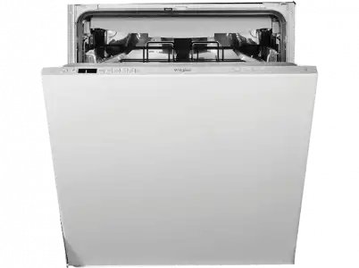 Lavavajillas integrable - Whirlpool WI 7020 PF, 14 cubiertos, 8 programas, 60 cm, Tercera bandeja, Inox