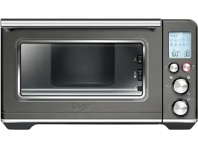 Mini horno - Sage SOV860BSS4EEU1, The Smart Oven Air Fryer, 22l, 2400W, Element IQ®, Temporizador, Inox