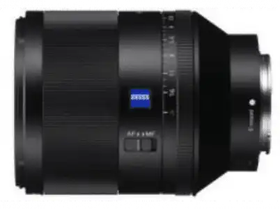 Objetivo EVIL - Sony Planar T* FE 50mm f/1.4 ZA, Negro