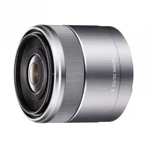 Sony SEL30M35 Objetivo E 30mm F3.5 Tipo E Plata