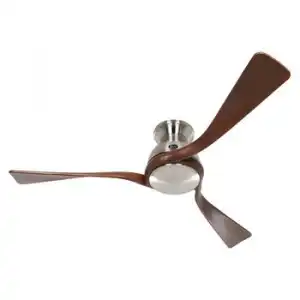 Ventilador De Techo Casafan Eco Regento 140 Bn-nb Nogal 314050