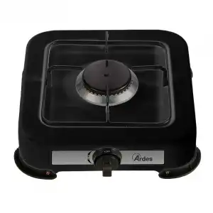 Ardes AR1FG01 Cocina de Gas Portátil Negra