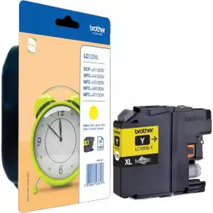 Cartucho de Tinta Original Brother LC125XL Amarillo