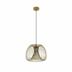Fabrilamp Colgante Camelia Esférico 1xe27 Oro