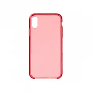 Funda Clear Roja para iPhone XR