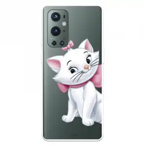 Funda Para Oneplus 9 Pro Oficial De Disney Marie Silueta - Los Aristogatos