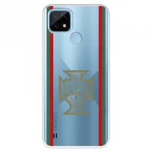 Funda Para Realme C21 Del Federación Portuguesa De Fútbol Escudo - Licencia Oficial Federación Portuguesa De Fútbol