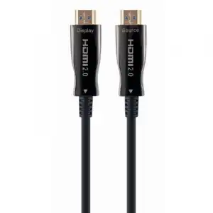 Gembird CCBP-HDMI-AOC-80M-02 Cable HDMI de Alta Velocidad con Óptica Activa AOC con Ethernet 80m