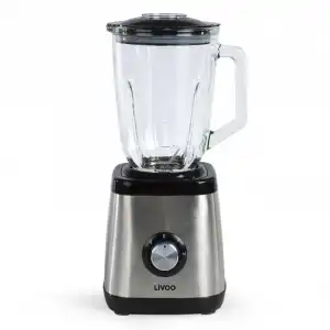 Livoo DOP183 Batidora de Vaso 1.5L 1000W Acero Inoxidable