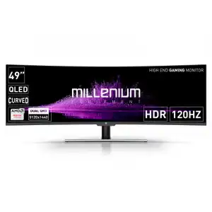 Millenium MD49DQHD-2 49" QLED Dual QHD 120Hz FreeSync Curva