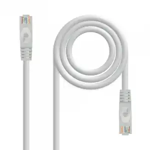 Nanocable Cable de Red RJ45 LSZH Cat.6A UTP AWG24 15m Gris