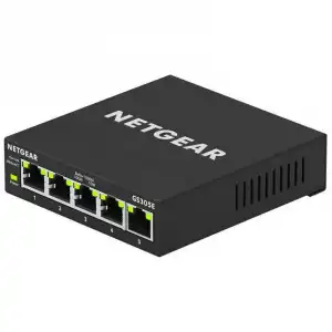 Netgear GS305E Smart Managed Plus Switch 5 Puertos Gigabit Ethernet