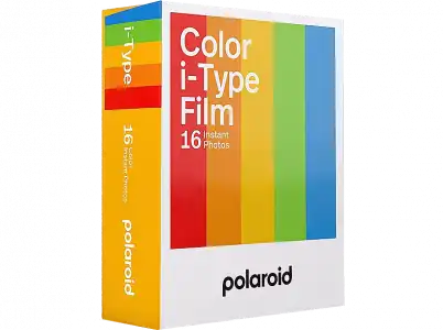 Película fotográfica - Polaroid Color film, Para cámaras i-Type, Doble pack, 16 unidades