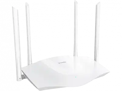 Router - Tenda TX3, WiFi6 AX1800 Dual Band, 1201 Mbps a 5GHz + 574 2.4GHz, QuadCore, 4 Puertos Gigabit