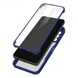 Avizar Funda Antigolpes Contorno Silicona Azul para Samsung Galaxy A23 5G/M23/M13