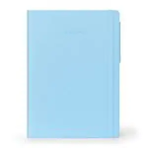 Bloc de notas Lined Legami Sky blue pautado 17x24 cm